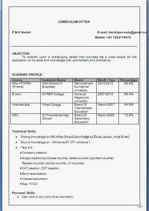 Rotman resume template